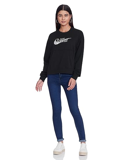 Nike Women's Sportswear Iconic Clash Seasonal Fleece Crew
