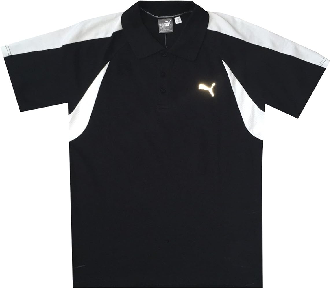 Puma Men's ACTIVE Polo Black