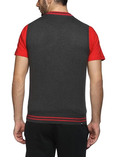 Puma Solid SL Sweater Dark Gray Heather