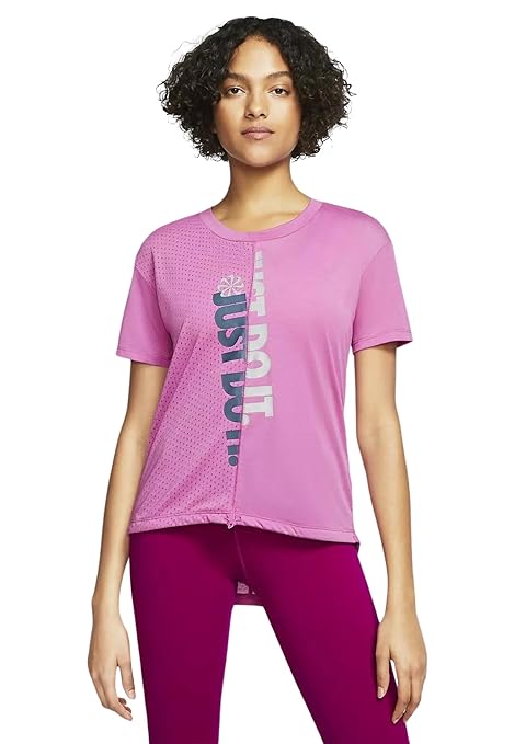 Nike Icon Clash Short-Sleeve Plus Size Top