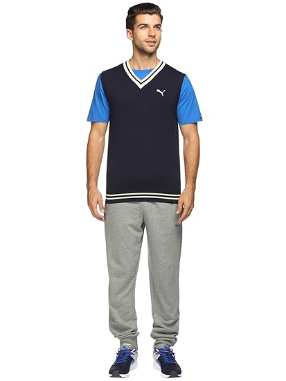 Puma Solid Men's Sweater Pullover