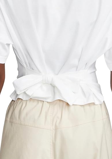 Nike AS Women's Sportswear Short Sleeve Tie Top