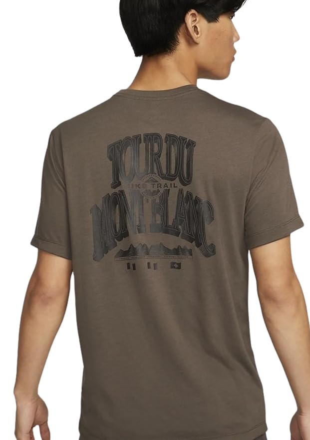 Nike Trail Performance T-Shirt - Unisex Dry-Fit Crew Neck