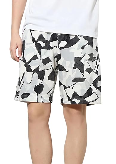 Nike Men's Club+ French Terry All-Over Print Shorts