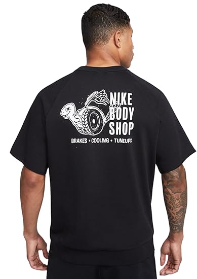 Nike Dri-FIT Fleece Short-Sleeve Crew Top