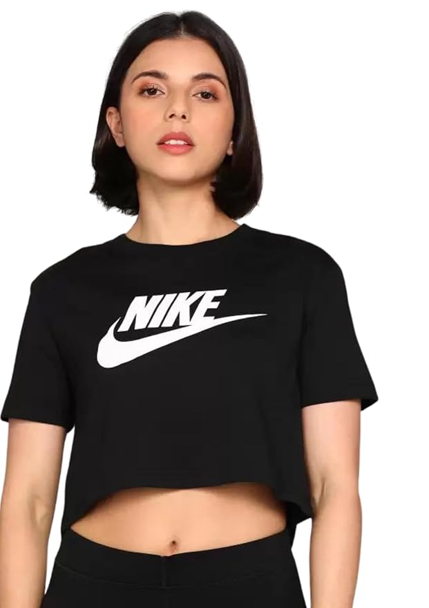 Nike Sportswear Women's Essential Icon Futura Cropped Top