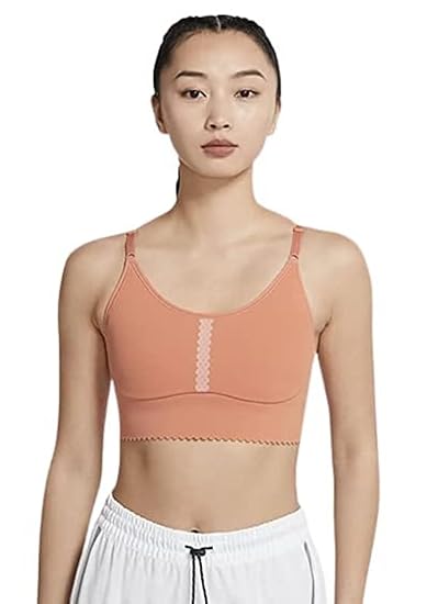 Nike Women's Dri-FIT Indy Long-Line Eyelet Bra