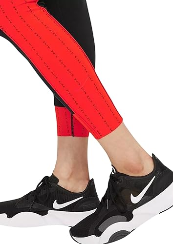 Nike One Women's Icon Clash LX Dri-FIT Mid-Rise 7/8 Tights