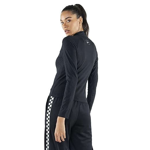 Nike Sportswear Icon Clash Mock Long Sleeve Top