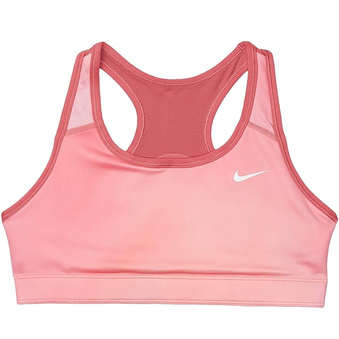 Nike Girls' Dri-FIT Swoosh All-Over Print Reversible Sports Bra