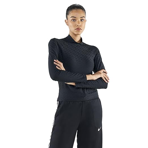 Nike Sportswear Icon Clash Mock Long Sleeve Top