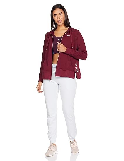 Nike Women's Dri-FIT Get Fit Essential Full-Zip Fleece Sweatshirt