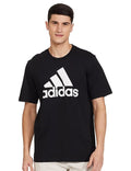 Adidas Logo Print T-Shirt Black