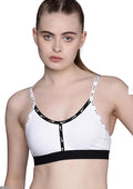 Nike Dri-FIT Indy Logo Cut Sports Bra