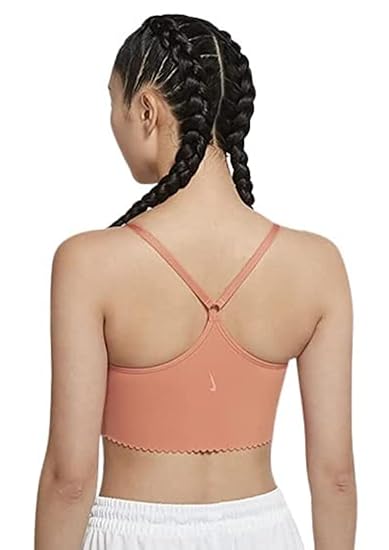 Nike Women's Dri-FIT Indy Long-Line Eyelet Bra