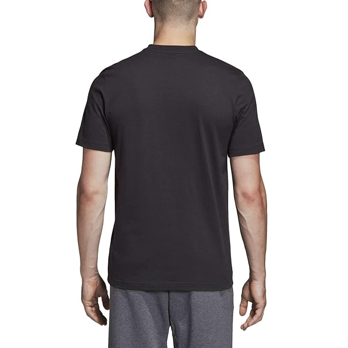 Adidas Typography Black T-Shirt