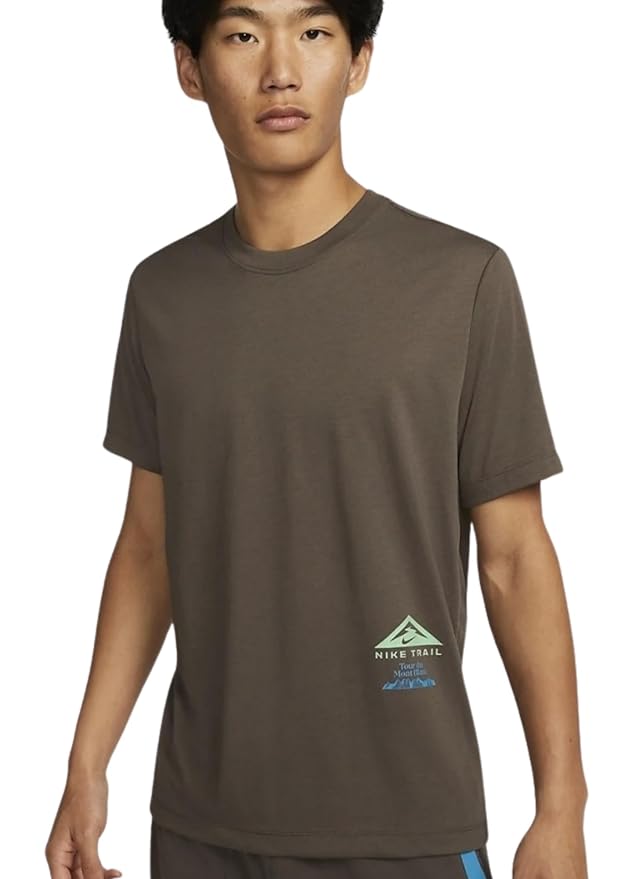 Nike Trail Performance T-Shirt - Unisex Dry-Fit Crew Neck