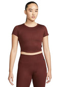 Nike One Luxe Dri-FIT All-Over Print Slim-Fit Training Top