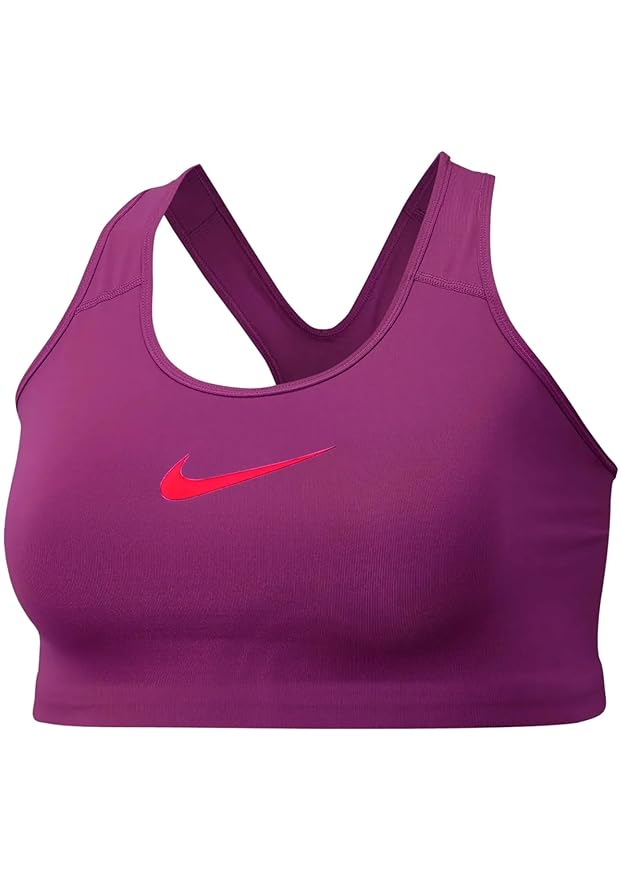 Nike Women's Dri-FIT Swoosh Plus Size Non-Padded Sports Bra