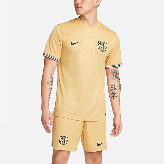 Nike Men's FC Barcelona Dri-FIT Short-Sleeve Away Stadium Jersey