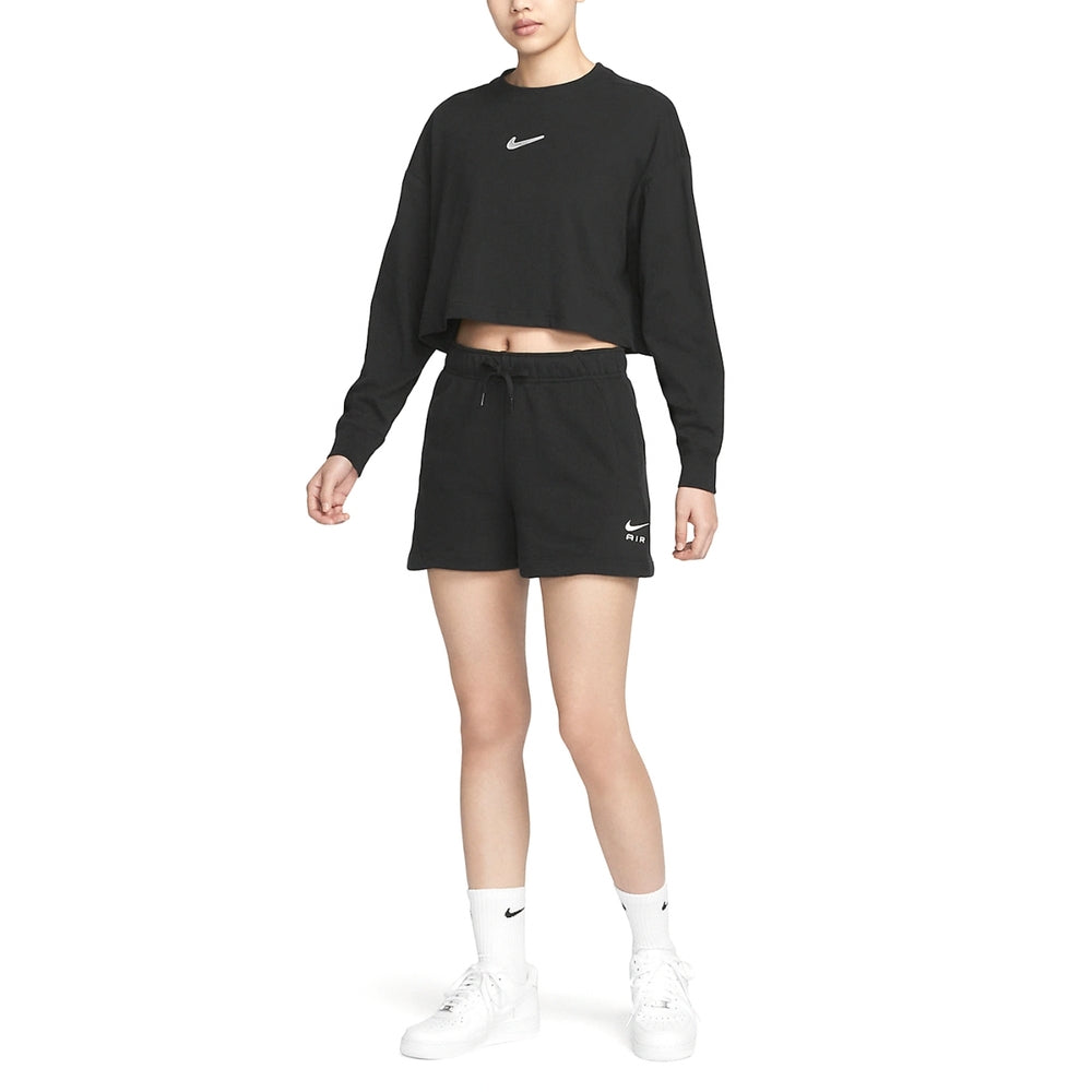 Nike Sportswear Swoosh Graphic Long-Sleeve Top