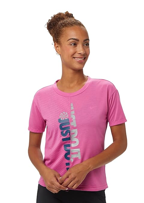 Nike Icon Clash Short-Sleeve Plus Size Top