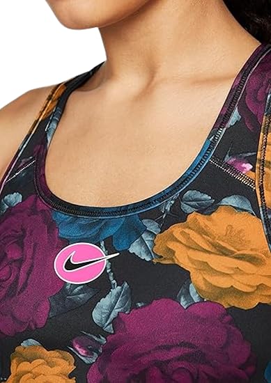 Nike Women's Dri-FIT Swoosh All-Over Print Bra