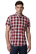 Puma Checked Shirt SL Geranium