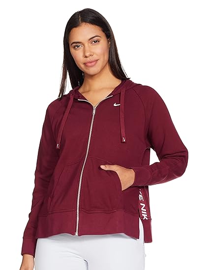 Nike Women's Dri-FIT Get Fit Essential Full-Zip Fleece Sweatshirt