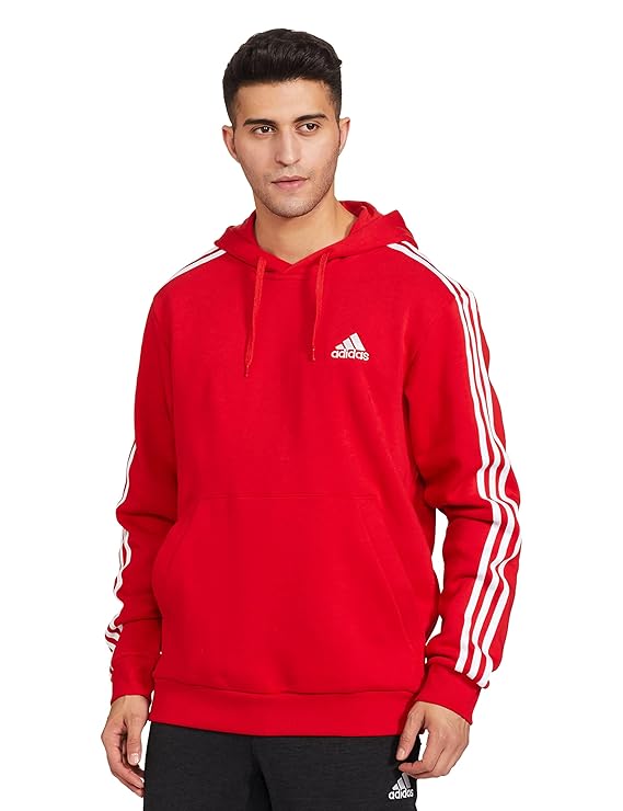 Adidas Striped Full Sleeves Sweatshirt for Men