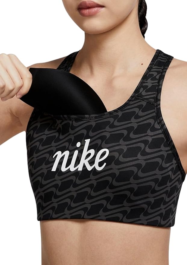 Nike Icon Clash Dri-FIT Swoosh All-Over Print Sports Bra