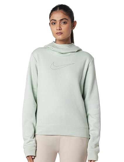 Nike Women's Sportswear Fleece Graphic Funnel Hoodie Future