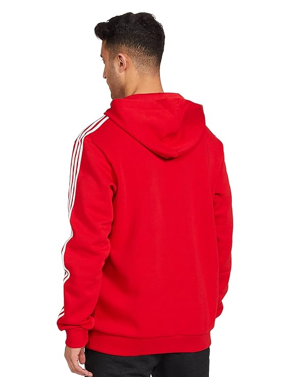 Adidas Striped Full Sleeves Sweatshirt for Men