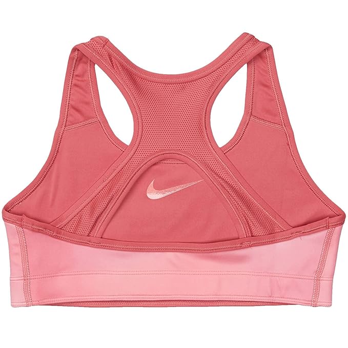 Nike Girls' Dri-FIT Swoosh All-Over Print Reversible Sports Bra