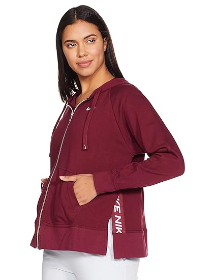 Nike Women's Dri-FIT Get Fit Essential Full-Zip Fleece Sweatshirt