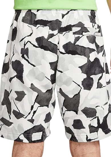 Nike Men's Club+ French Terry All-Over Print Shorts