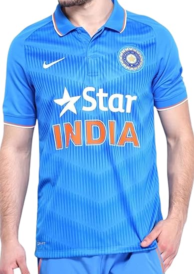 Nike Women's India BCCI Dri-FIT Stadium Short-Sleeve Jersey