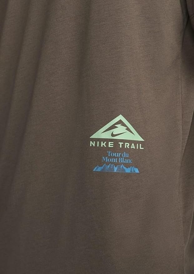 Nike Trail Performance T-Shirt - Unisex Dry-Fit Crew Neck