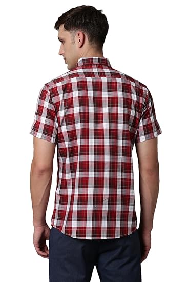 Puma Checked Shirt SL Geranium