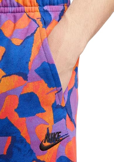 Nike Men's Club+ French Terry All-Over Print Shorts