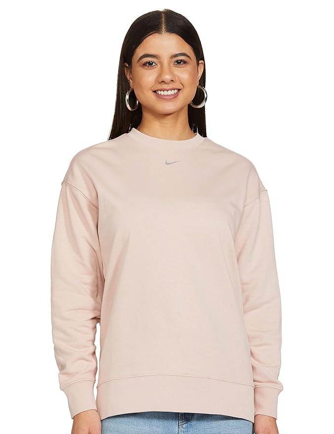 Nike Women's Dri-FIT Hybrid Fleece Crewneck Sweatshirt