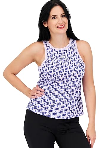 Nike Women's Dri-FIT Tank High Neck Icon Clash