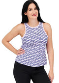 Nike Women's Dri-FIT Tank High Neck Icon Clash
