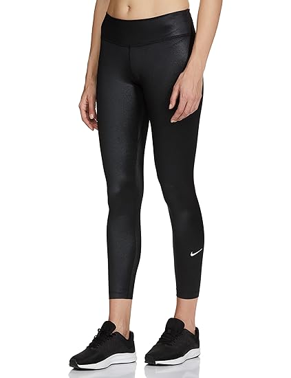 Nike One Women's Dri-FIT Mid-Rise Shine Tights