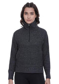 Nike AS Women's Thermal Fleece Panelled Half-Zip Mock Neck Top