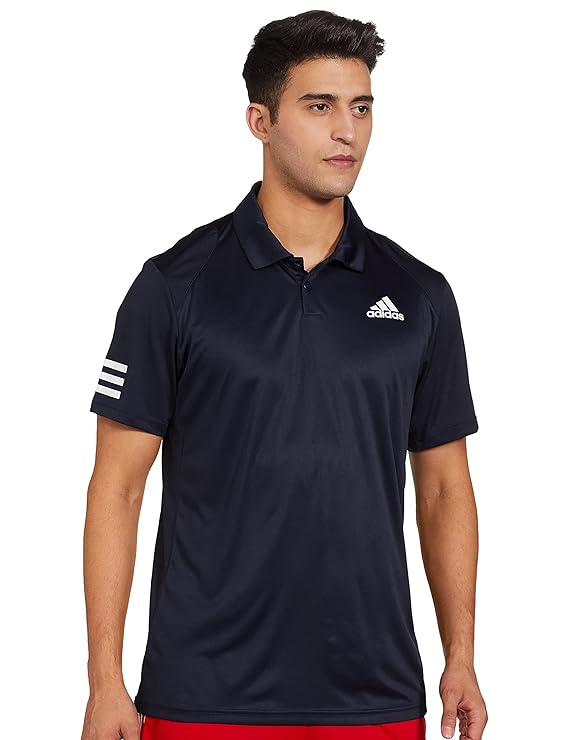 Adidas Men Polo Neck Short sleeve Printed T-Shirt