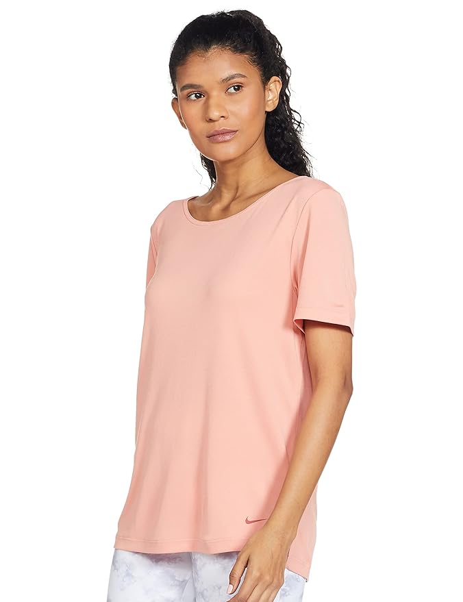 Nike Women's Dri-FIT Elastika Short-Sleeve Top