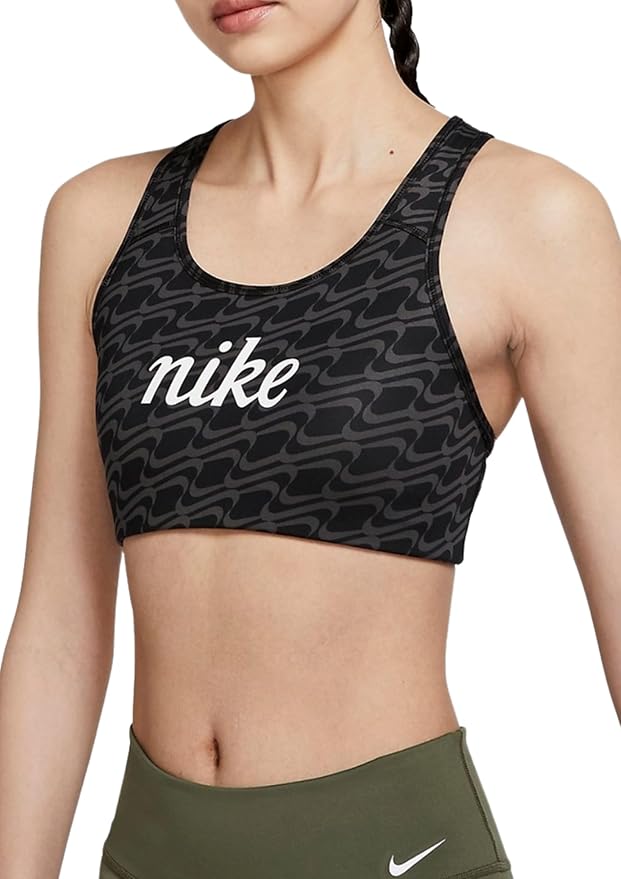 Nike Icon Clash Dri-FIT Swoosh All-Over Print Sports Bra