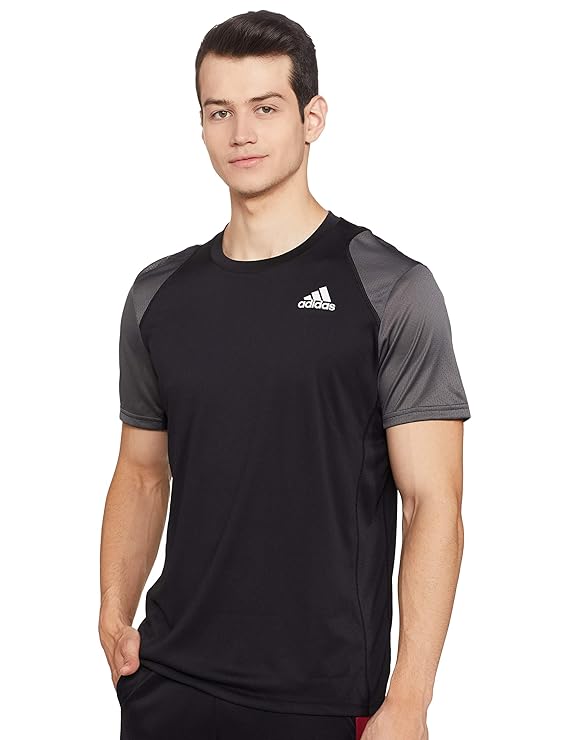 Adidas Printed T-Shirt Black