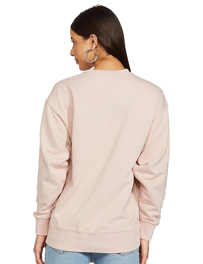 Nike Women's Dri-FIT Hybrid Fleece Crewneck Sweatshirt